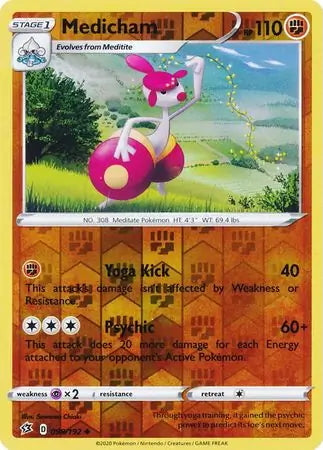 Rebel Clash Medicham #98/192 reverse holo